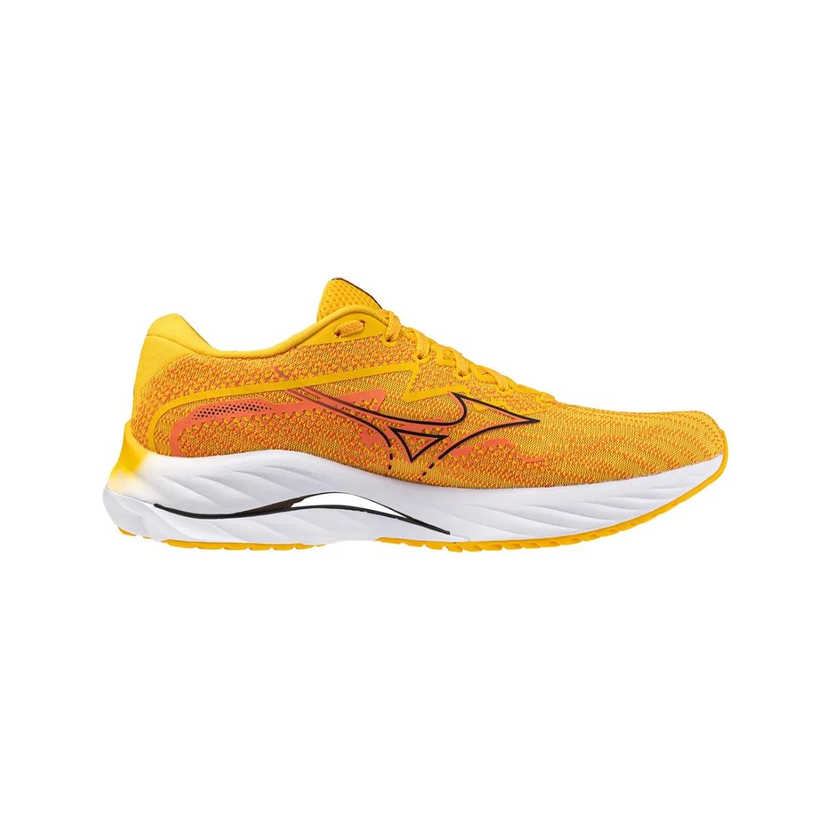 Mizuno Wave Rider 27 Yellow Shoes SS24