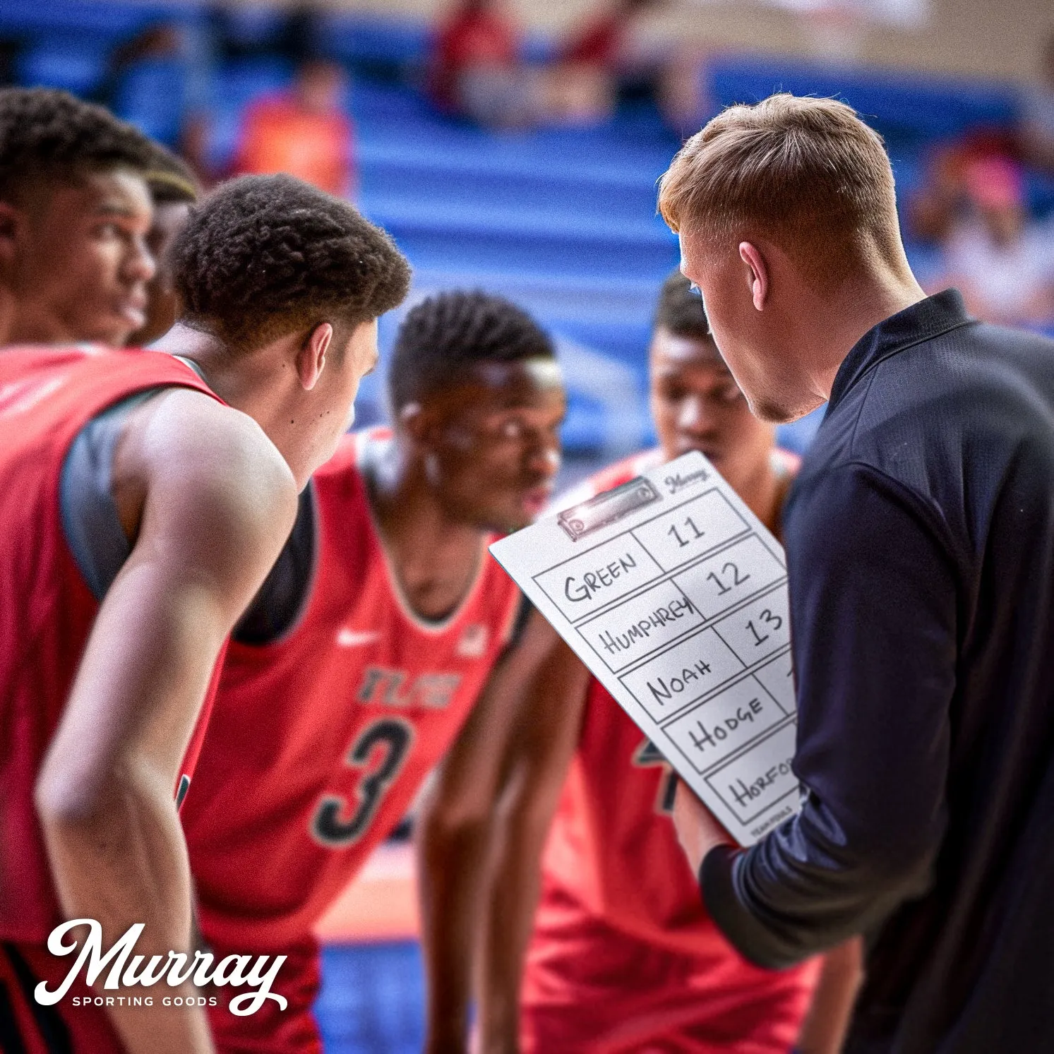 Murray Sporting Goods Basketball Timeout Dry Erase Coaches Clipboard