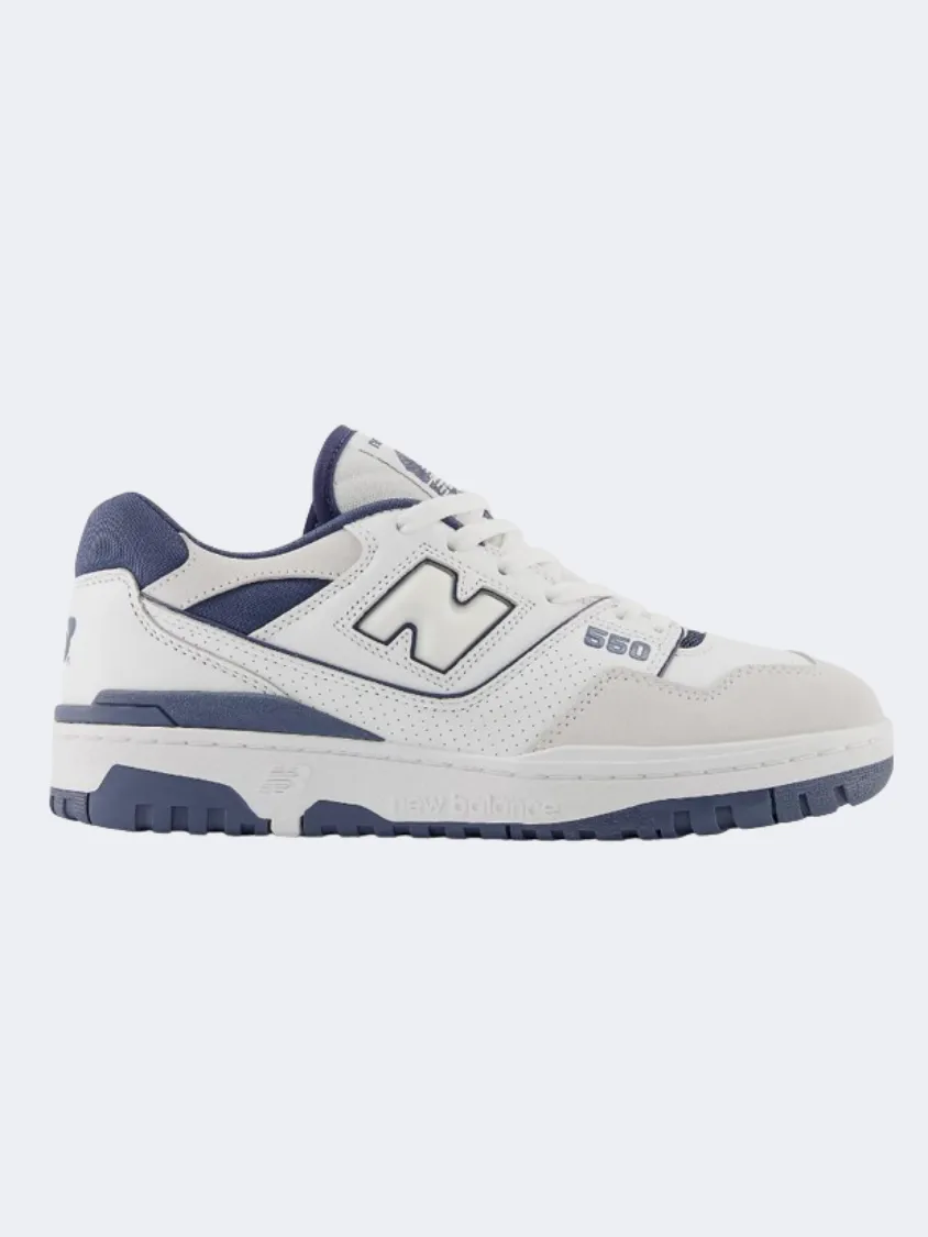 New Balance 550 Women Lifestyle Shoes White/Vintage Indigo