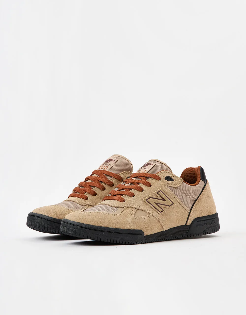 New Balance Numeric 600 Tom Knox Skate Shoes - Tan/Black