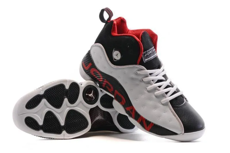 Nike Air Jordan Jumpman Team II White/Red/Black Shoes Basketball Men !!! CYBER MONDAY SALE !!!