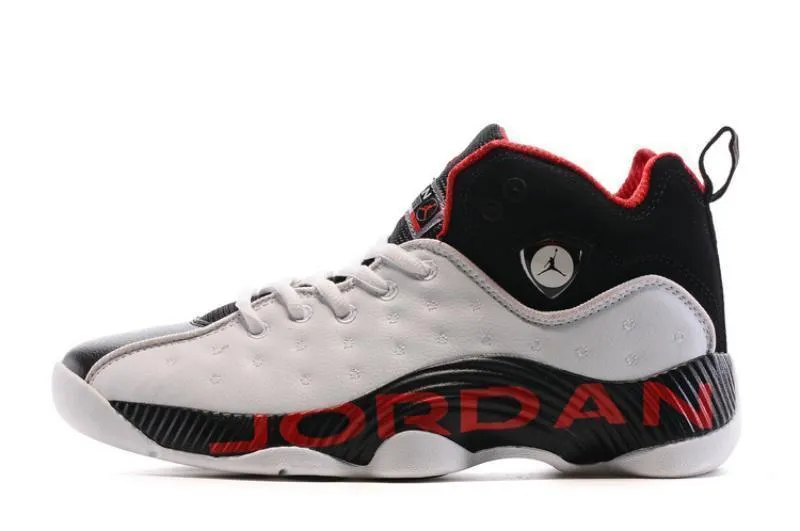 Nike Air Jordan Jumpman Team II White/Red/Black Shoes Basketball Men !!! CYBER MONDAY SALE !!!