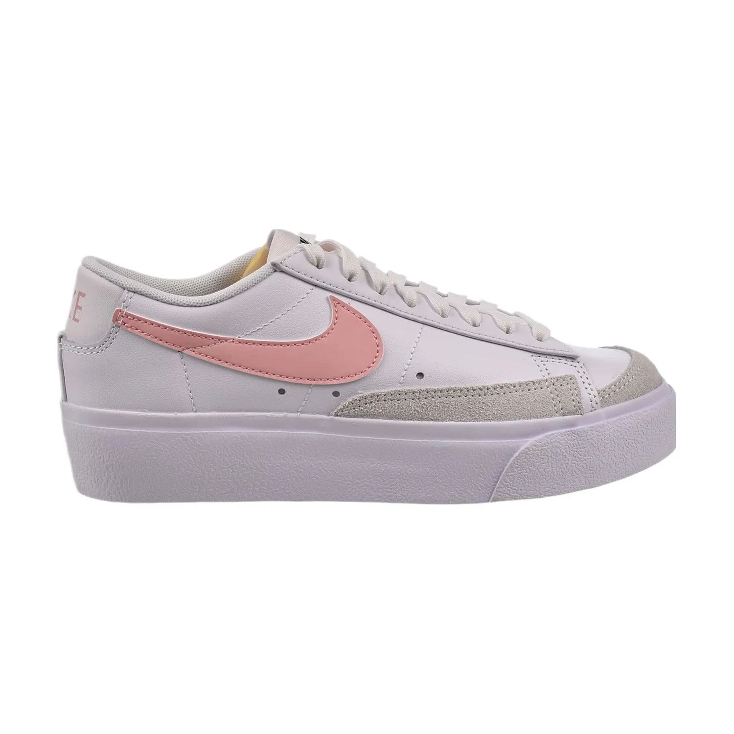 Nike Blazer Low Platform Women's Shoes White-Pink Glaze