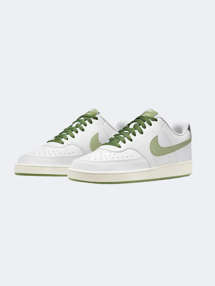 Nike Court Vision Low Men Lifestyle Shoes White/Green