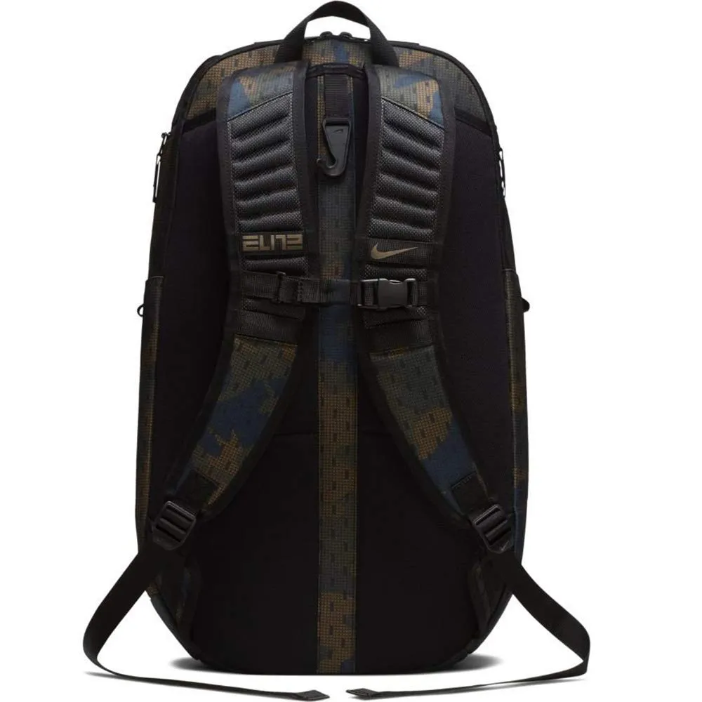 Nike Hoops Elite Hoops Pro Basketball Camo Backpack Cargo Khaki/Black/Yukon Brown