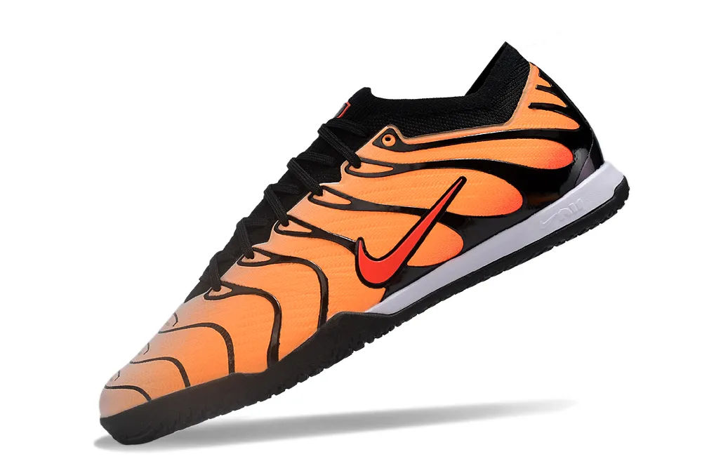 Nike Mercurial Vapor - Indoor Shoes - Cheetah Orange | Midnight Black - FREE SHIPPING WORLDWIDE