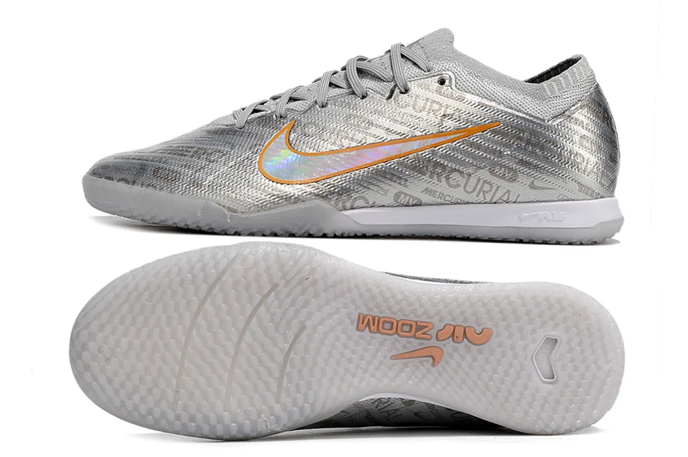 Nike Mercurial Vapor - Indoor Shoes - Metallic Gray | Bronze - FREE SHIPPING WORLDWIDE