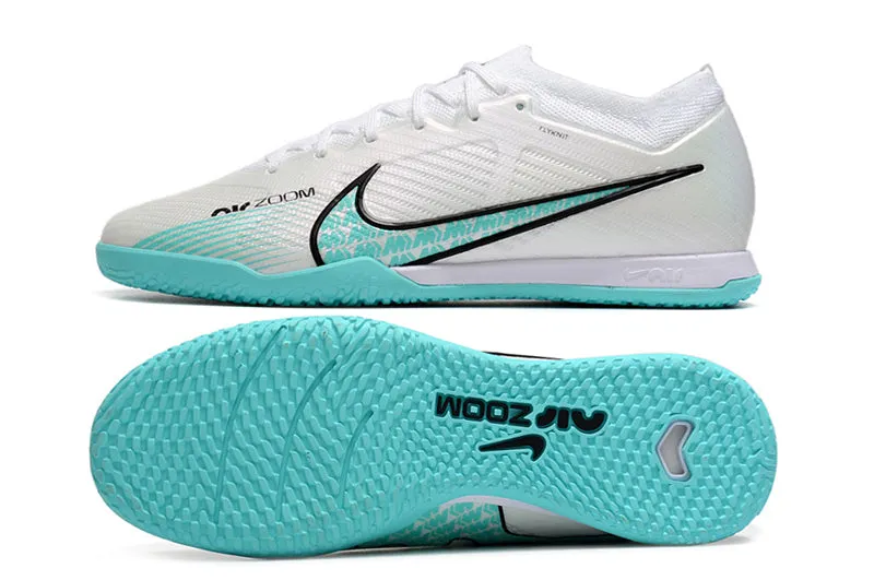 Nike Mercurial Vapor - Indoor Shoes - Snow White | Sky Blue - FREE SHIPPING WORLDWIDE