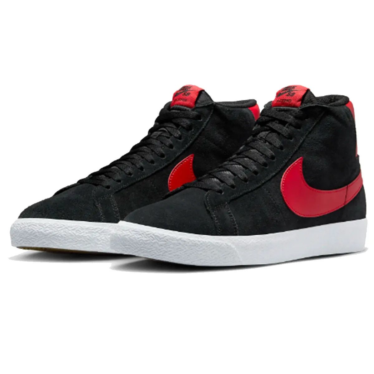 Nike SB Blazer Mid - Black/Red/White FD0731-002