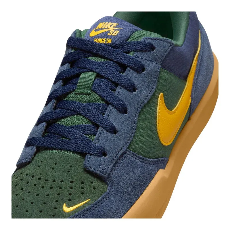 Nike SB Force 58 Midnight Navy/University Gold