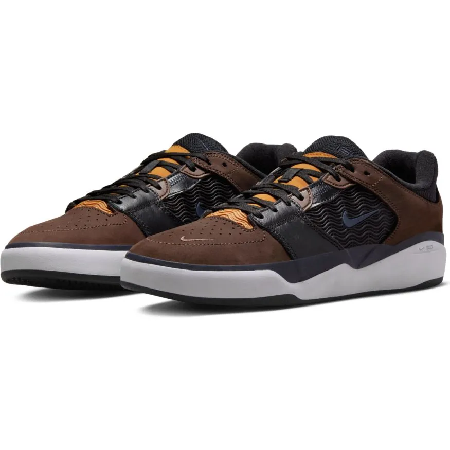 Nike SB Ishod Wair Premium Skateboard Shoe - Baroque Brown/Obsidian-Black