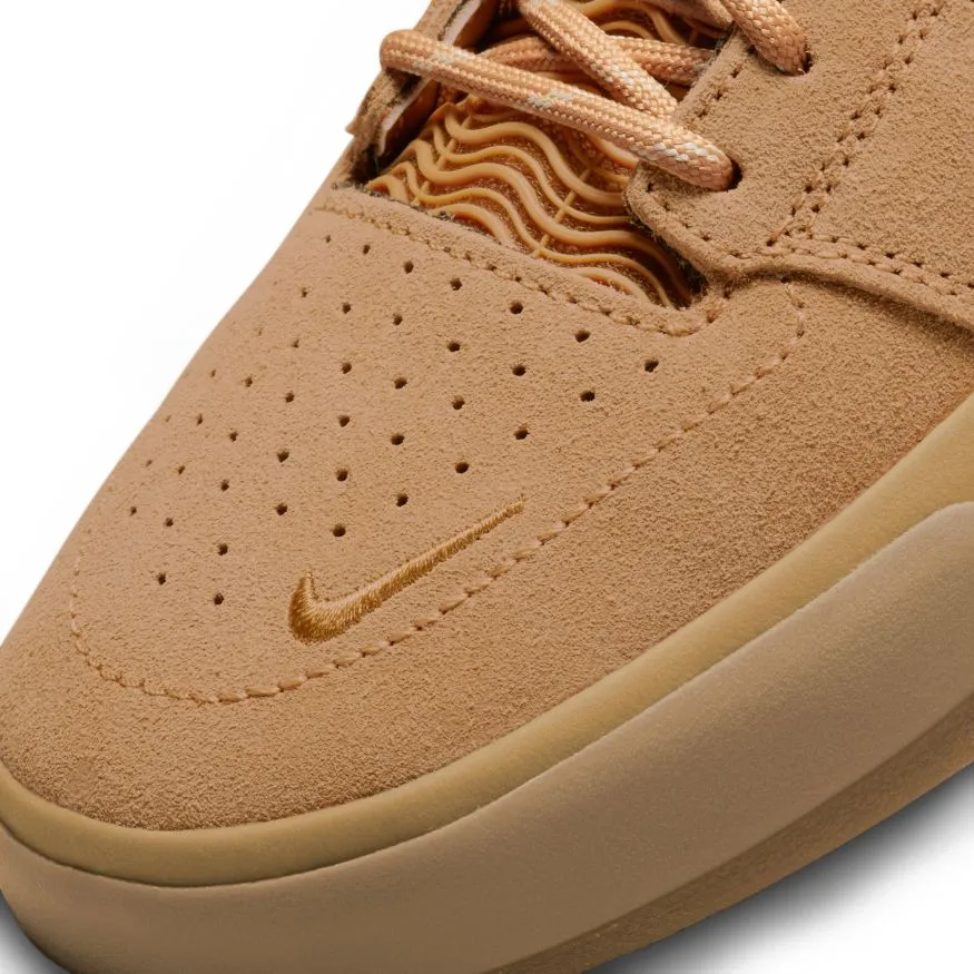 Nike SB Ishod Wair Skateboard Shoe - Flax/Wheat-Flax-Gum Light Brown