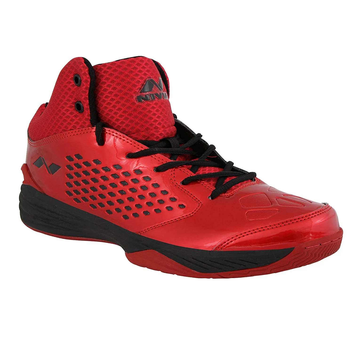 Nivia Warrior Men's PU Synthetic Leather Basketball Shoes