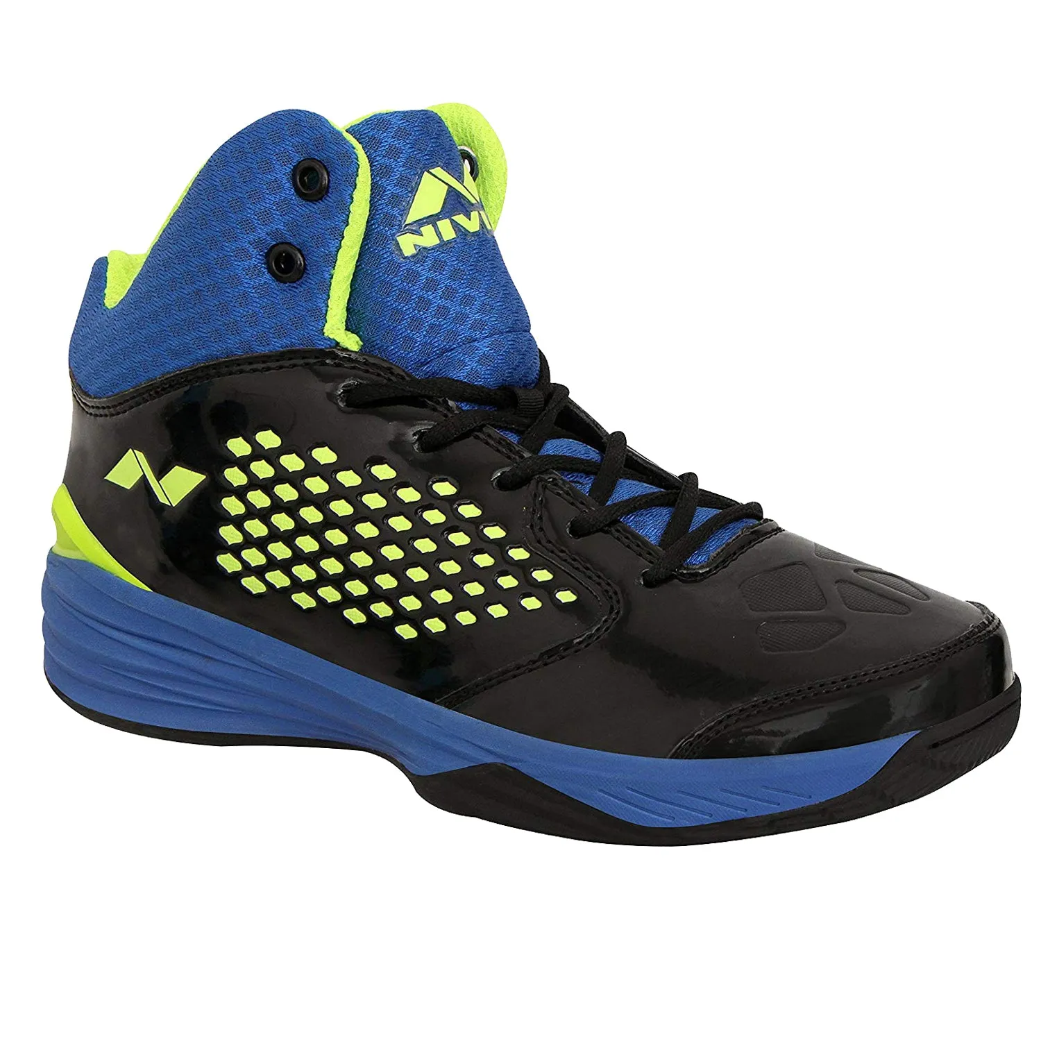 Nivia Warrior Men's PU Synthetic Leather Basketball Shoes