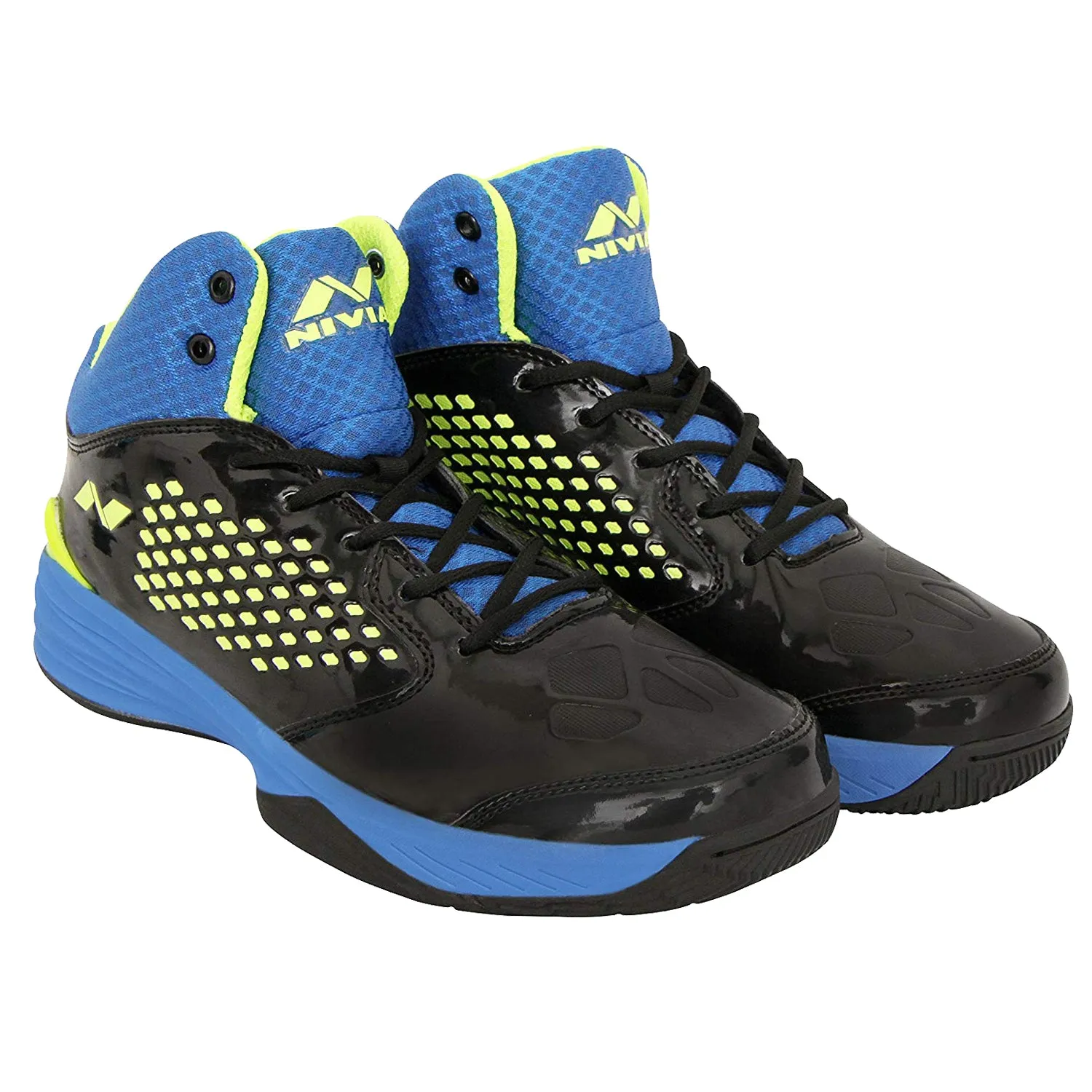 Nivia Warrior Men's PU Synthetic Leather Basketball Shoes