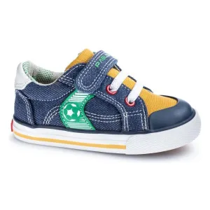 Pablosky Boys Shoe 975010 Denim Jeans Y Canvas