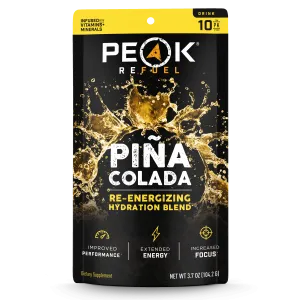 Peak Refuel - Pina Colada Re-Energizing Hydration Sticks - 5 Stick Pack