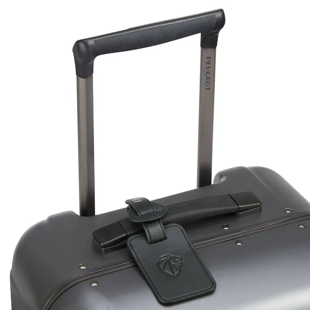 Peugeot Voyages 55cm Zipperless Carry On Luggage - Anthracite