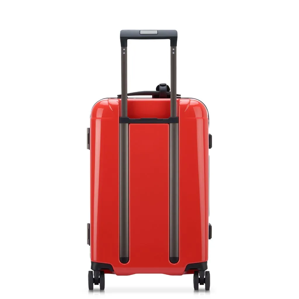 Peugeot Voyages 55cm Zipperless Carry On Luggage - Red