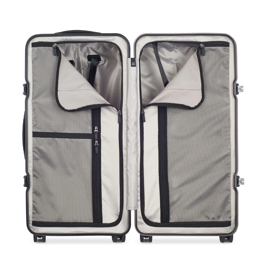 Peugeot Voyages 80cm Zipperless Trunk Luggage - Silver