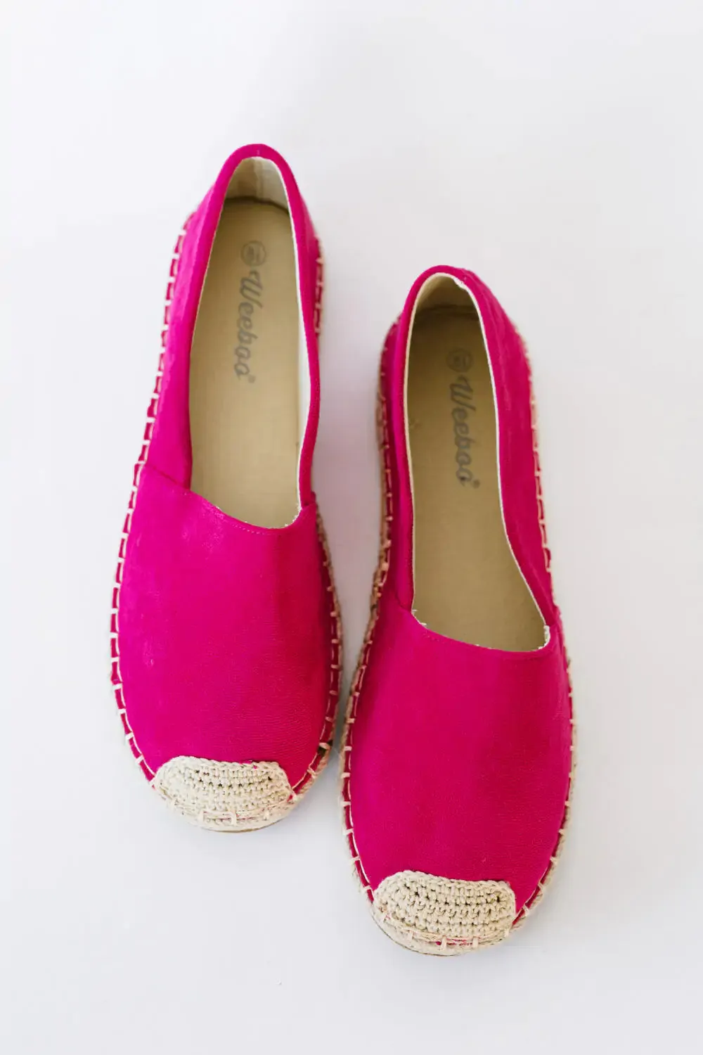 Pop of Color: Casual Fuchsia Espadrille Shoes | Marvis