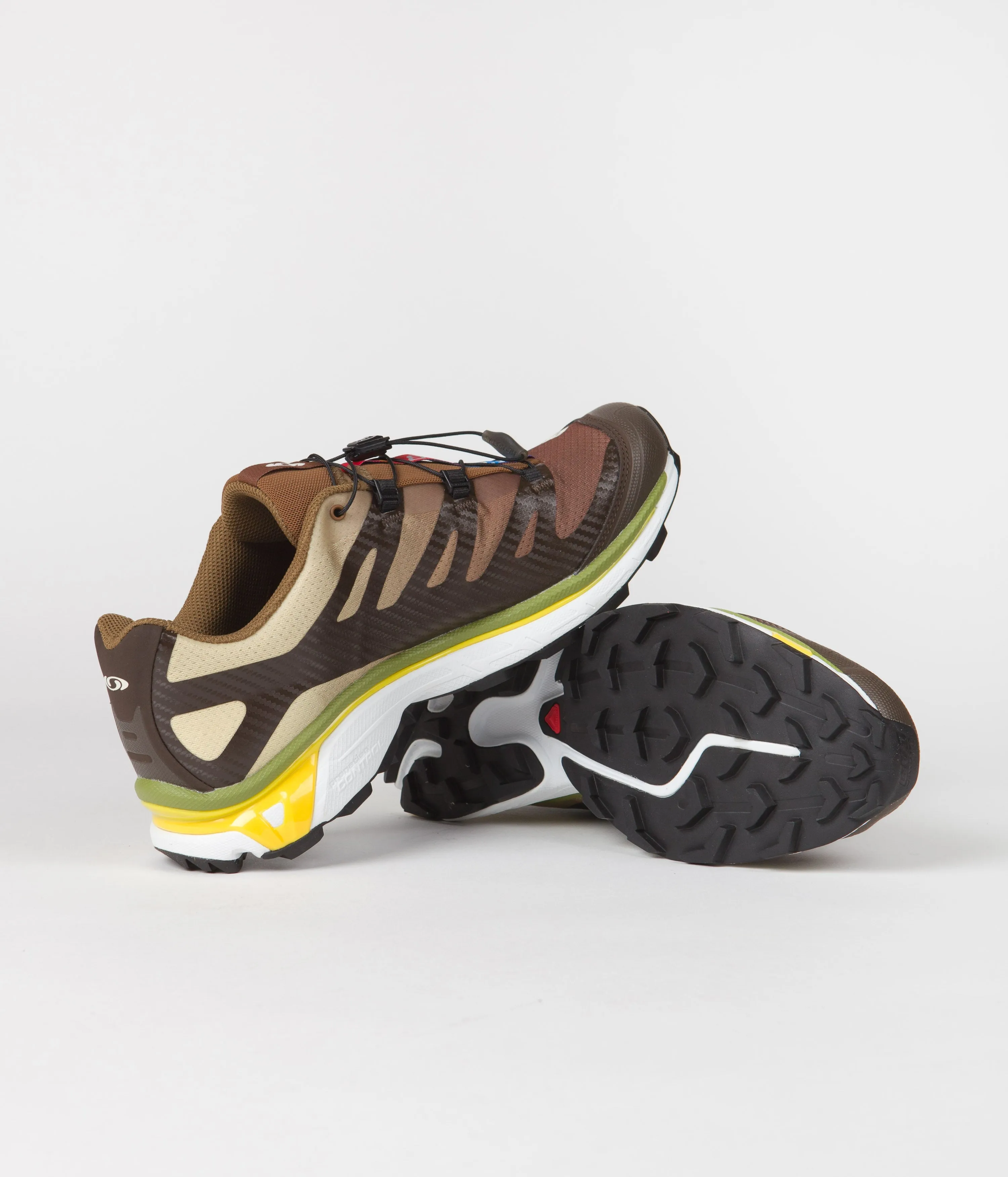 Salomon XT-4 Shoes - Delicioso / Toffee / Empire Yellow