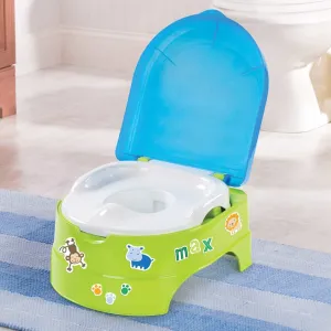 Summer Infant My Fun Potty Blue & Green 6M To 18M Distressed