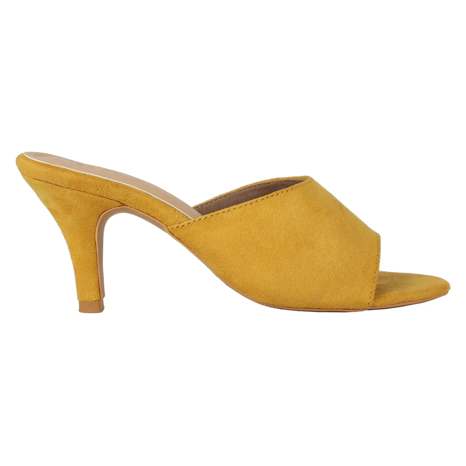 Tao Paris Bay 10003-02 Yellow Solid Heels