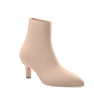 The Bootie - Sand Knit   Stiletto Heel Kit 3 Sand - FINAL SALE