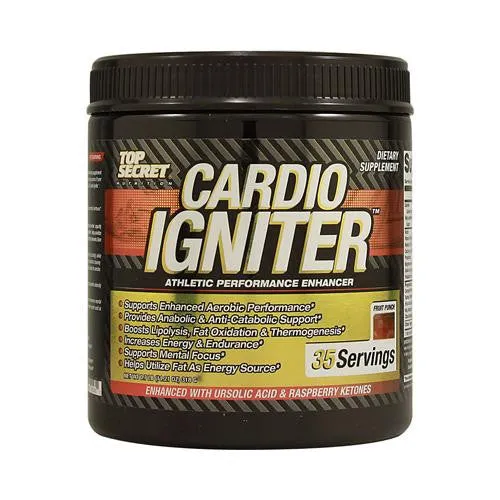 Top Secret Nutrition Cardio Igniter - Fruit Punch - 11.21 Oz