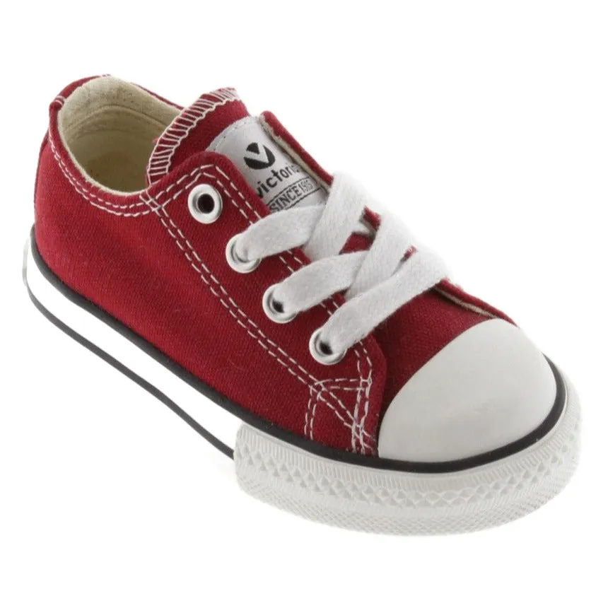 Tribe Canvas Sneaker: Red