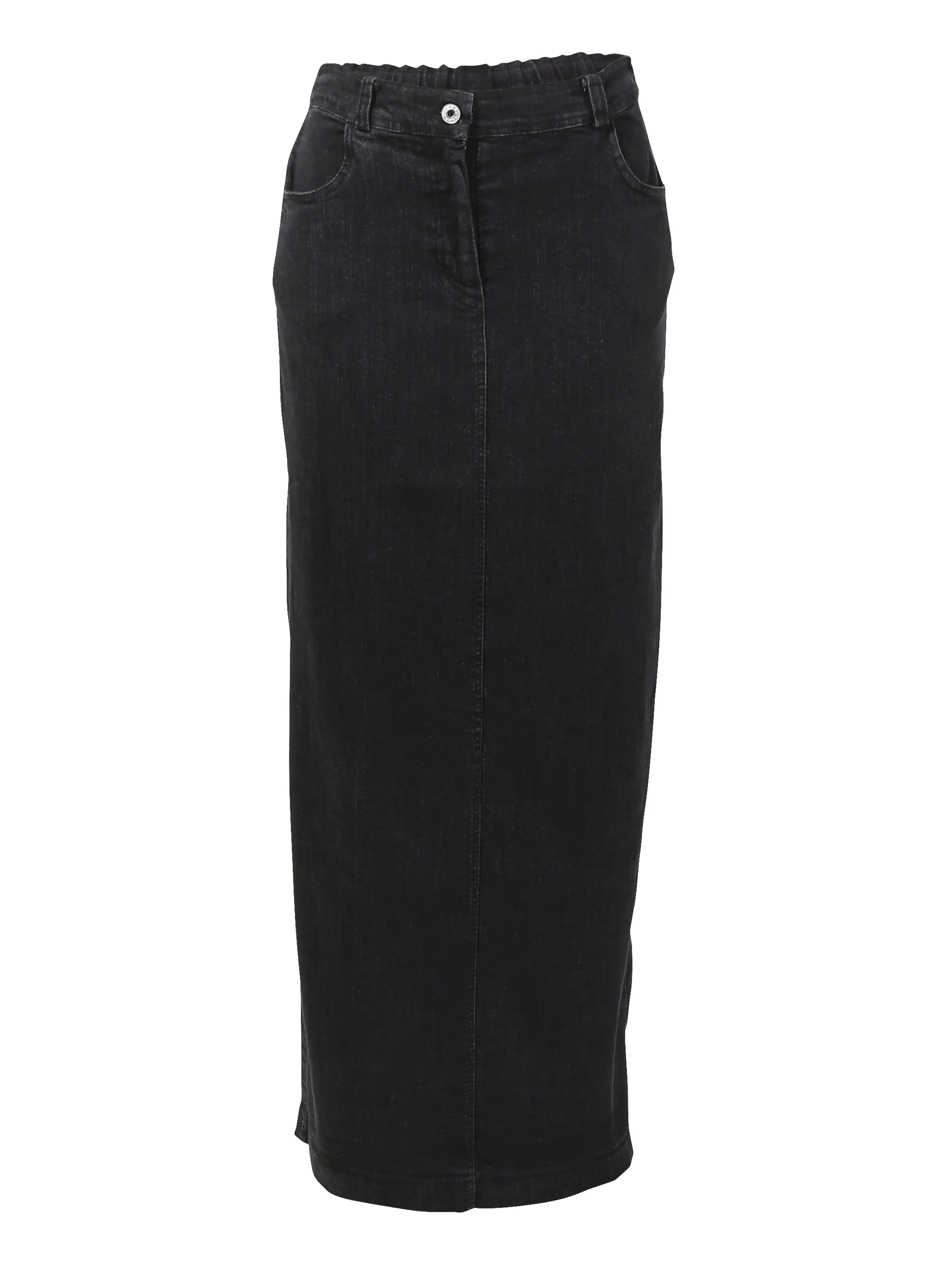 TRISHA denim skirt - Black Denim