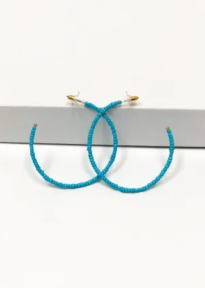 Tropicana Hoops-Turquoise