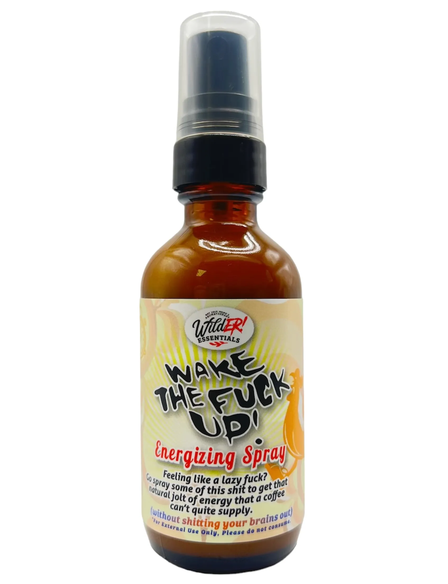 Wake The Fuck Up - Energizing Essential Oil Spray - 2 oz./60ml