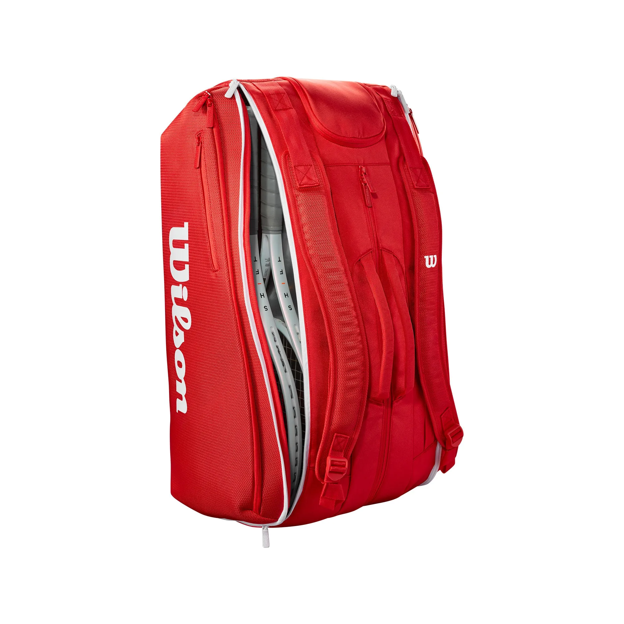 Wilson Super Tour Red 15-Pack Tennis Bag