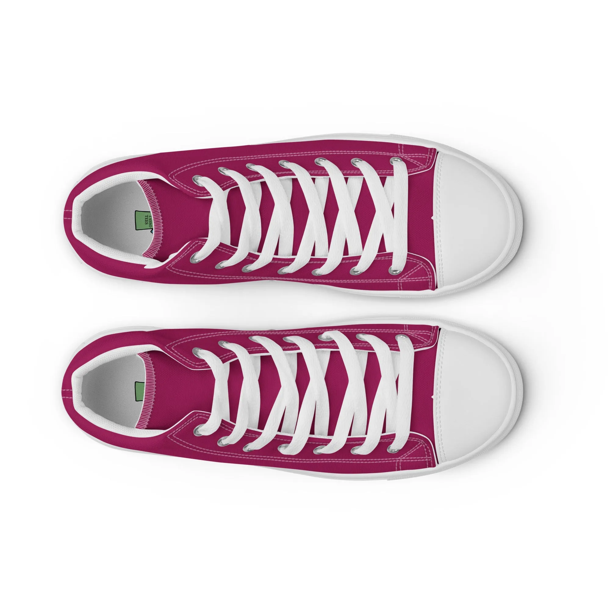 Women’s Berry Purple high top canvas shoes