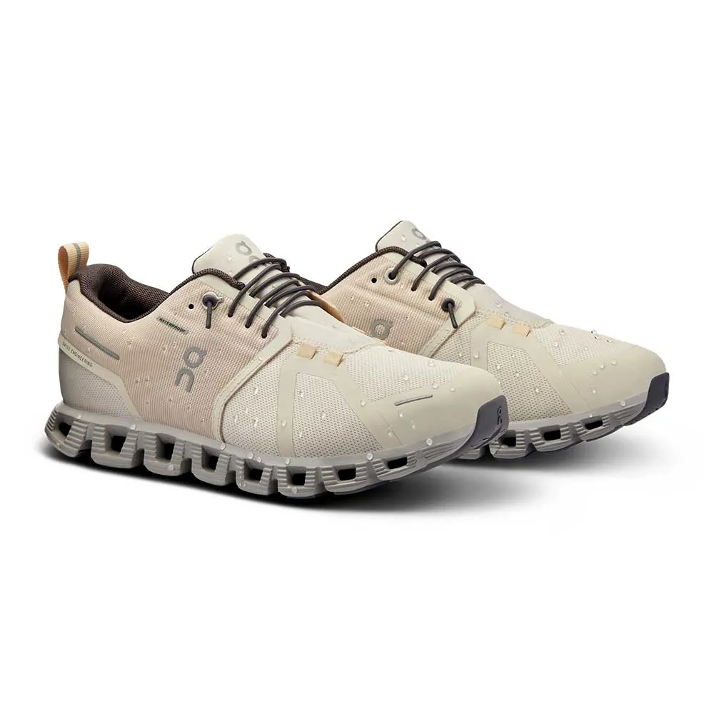 Women's Cloud 5 Waterproof Running Shoe - Pearl/Fog - Regular (B)