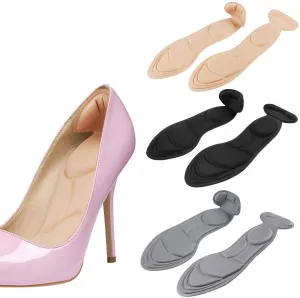 Xianews New Heel Insoles | Heel Cushions, Sponge Shoes Pads with High Heel Inserts for Loose Shoes