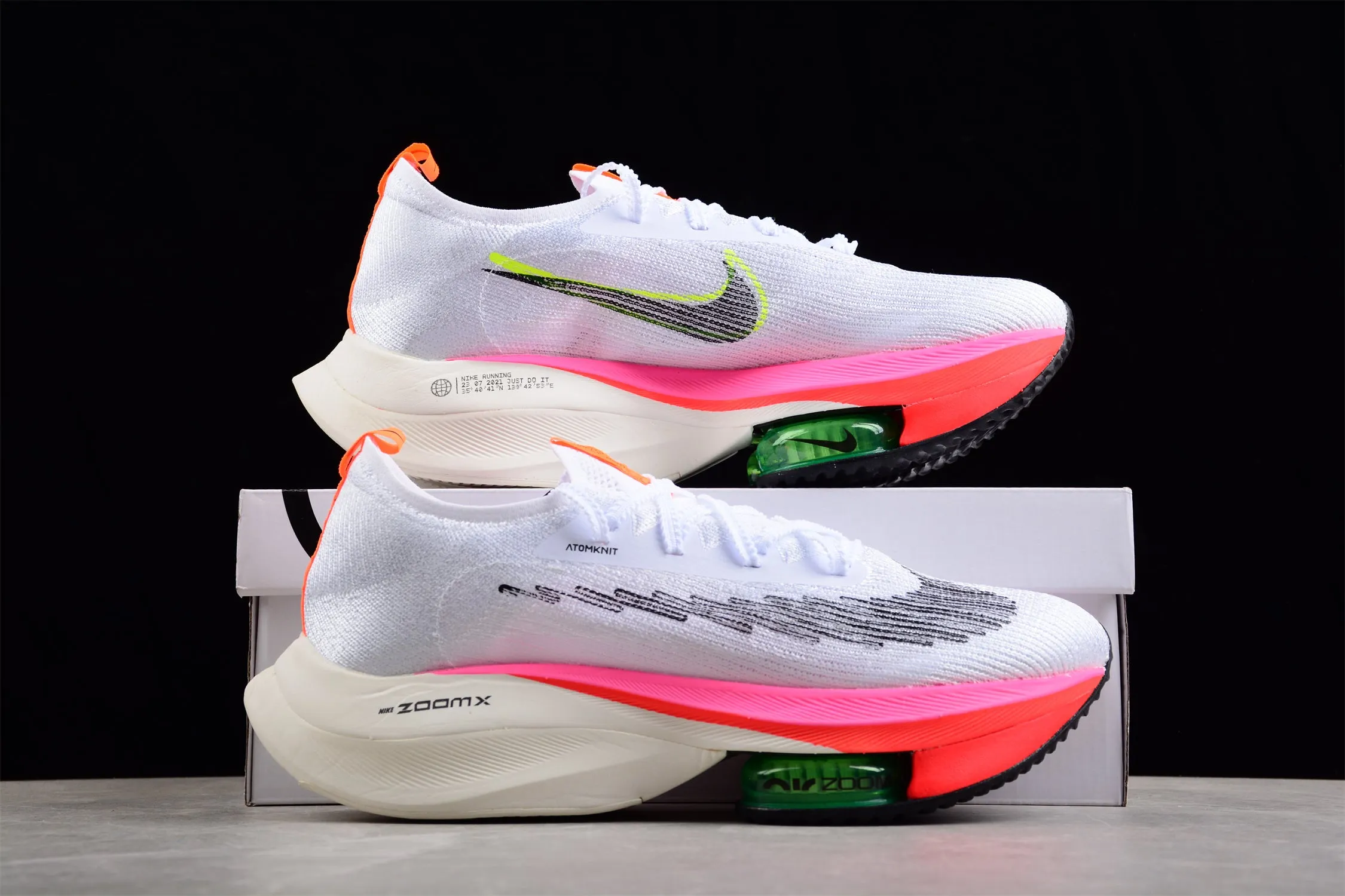 Zoom Alphafly NEXT% 2 White and Pink